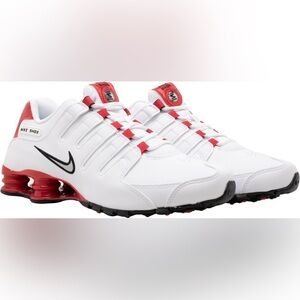 Nike Shox NZ White University Red